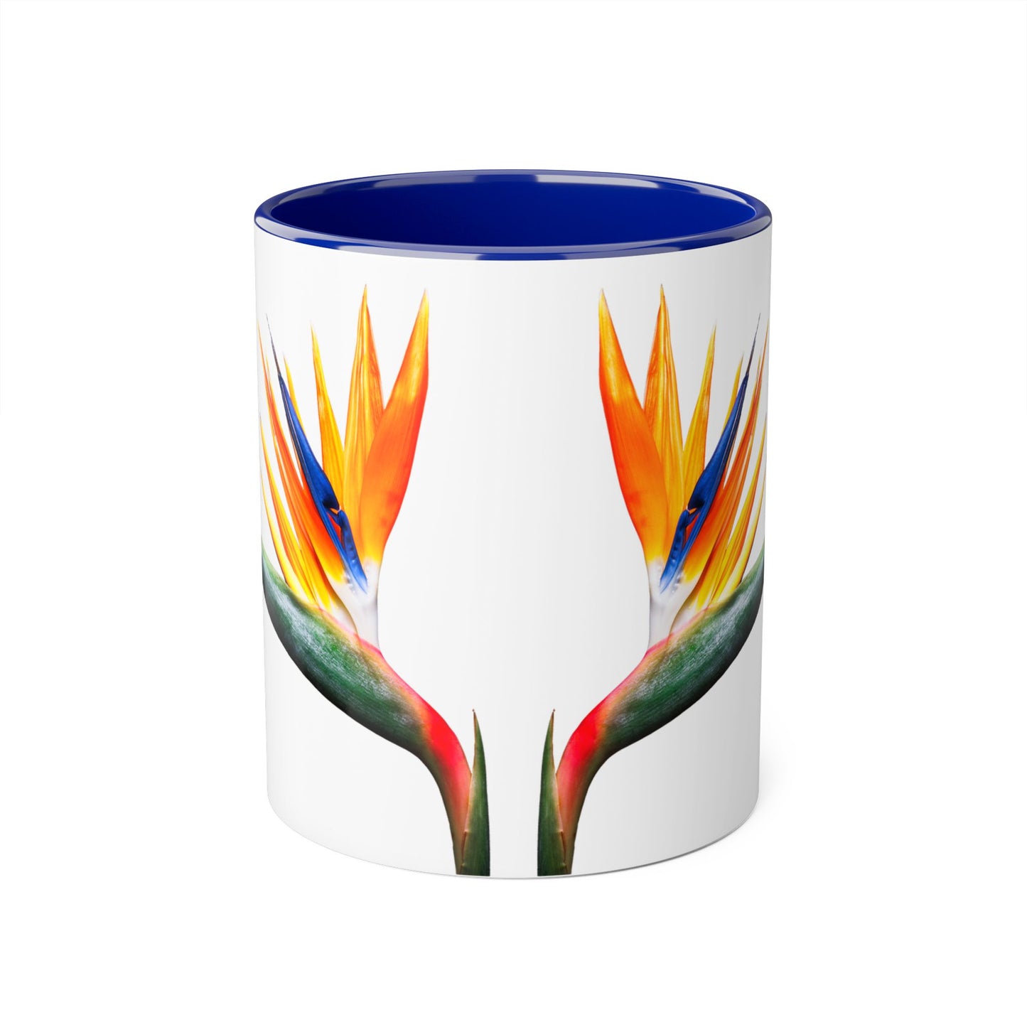 Vibrant Tropical Accent Mug, Coffee Lover Gift, Unique Floral Design, Home Decor, Perfect for Birthdays, Housewarming, San Francisco Style