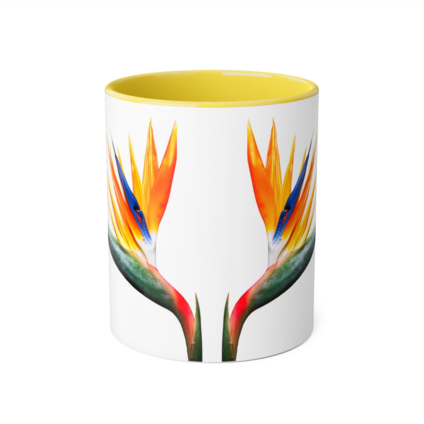 Vibrant Tropical Accent Mug, Coffee Lover Gift, Unique Floral Design, Home Decor, Perfect for Birthdays, Housewarming, San Francisco Style