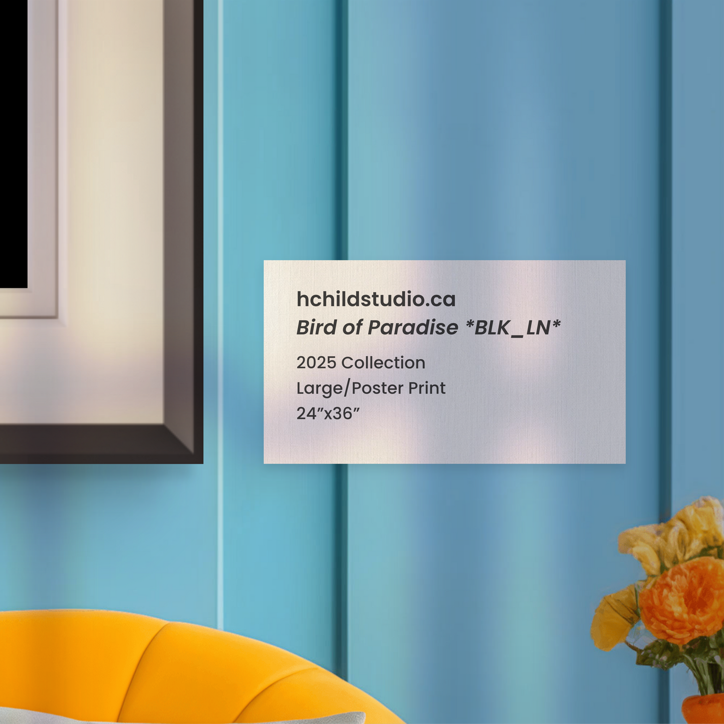 Bird of Paradise *BLK_LN*